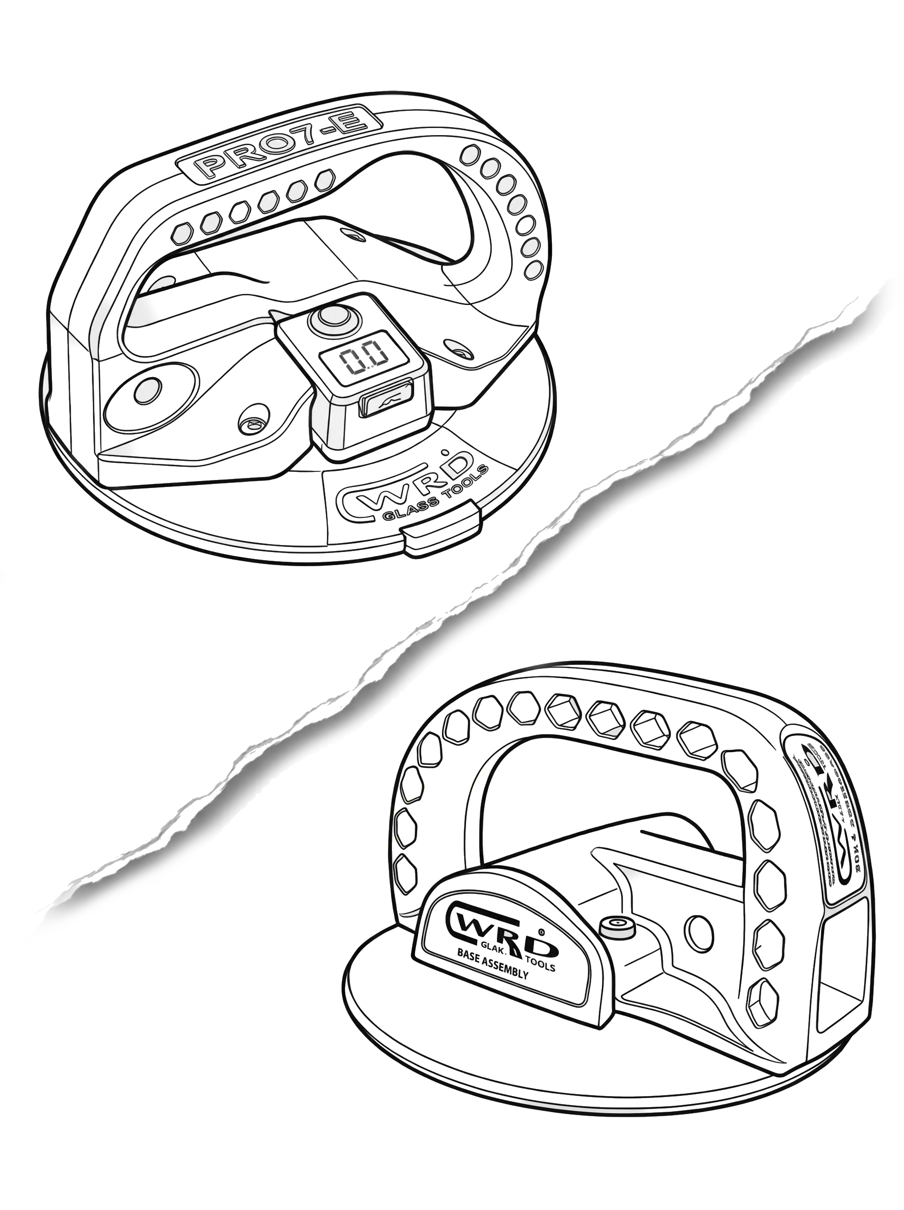 6.5-inch vs 6.inch Pad Contact Area