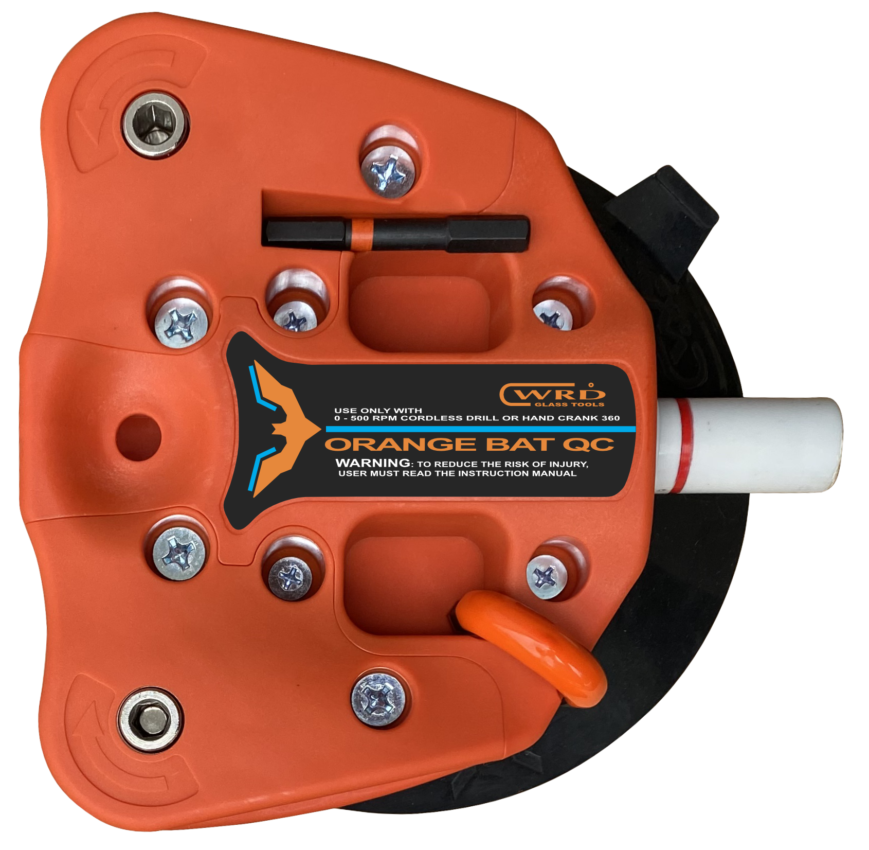 WRD-OBQC - Orange bat with quick connect socket
