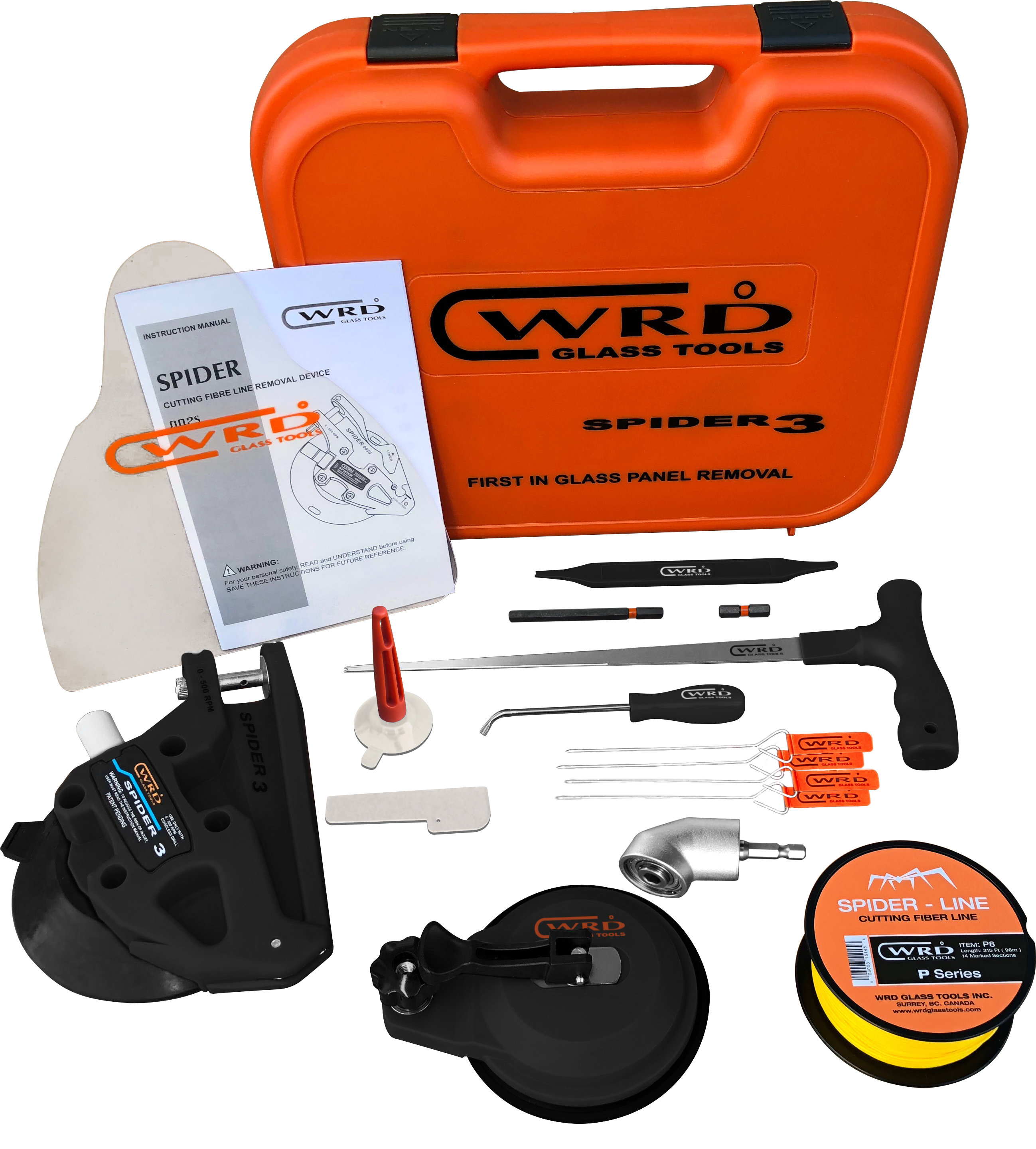 WRD Spider 3 Kit 300W Black Edition WRD Auto Glass Tools