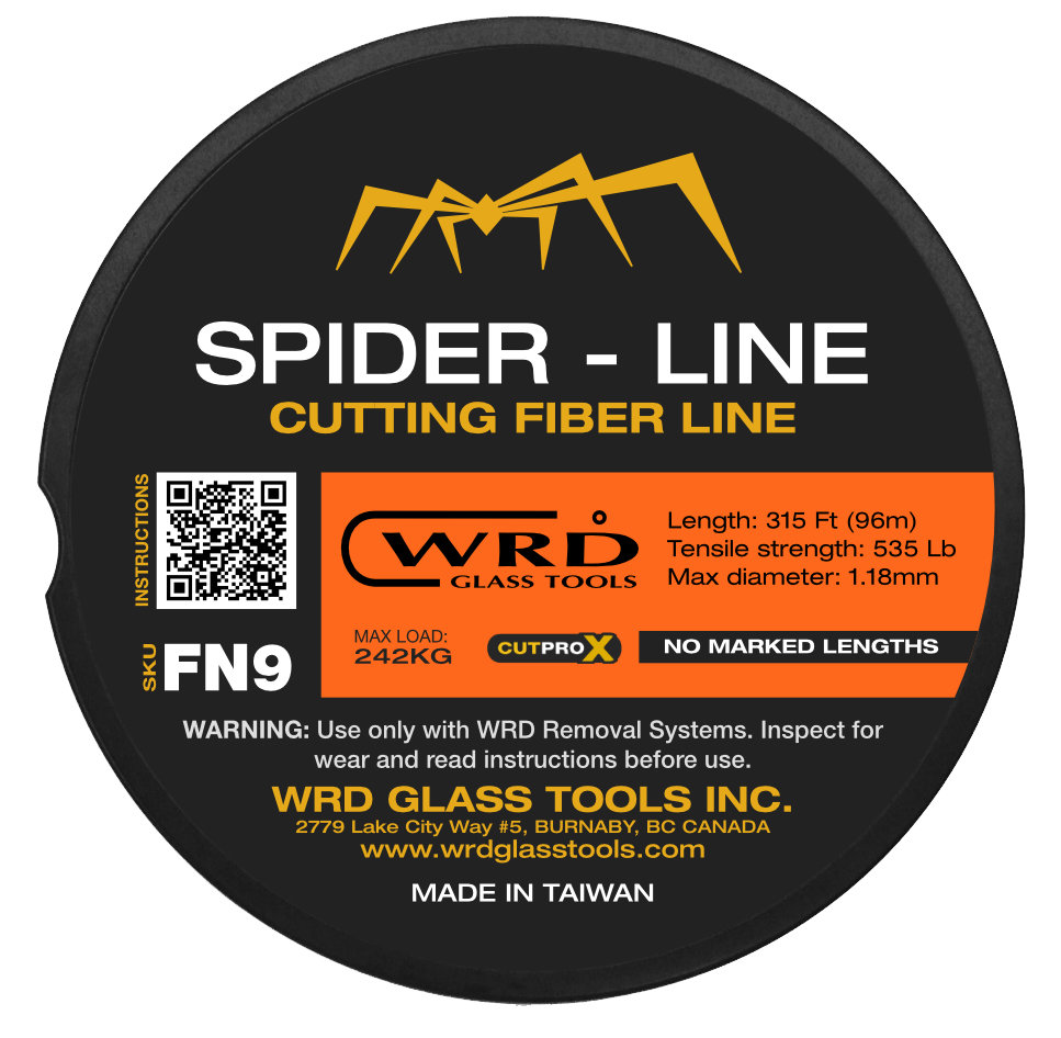 Ligne Fibre WRD Spider XN 96m - Fil Coupe Orange Pour Débroussailleuse Automatique
